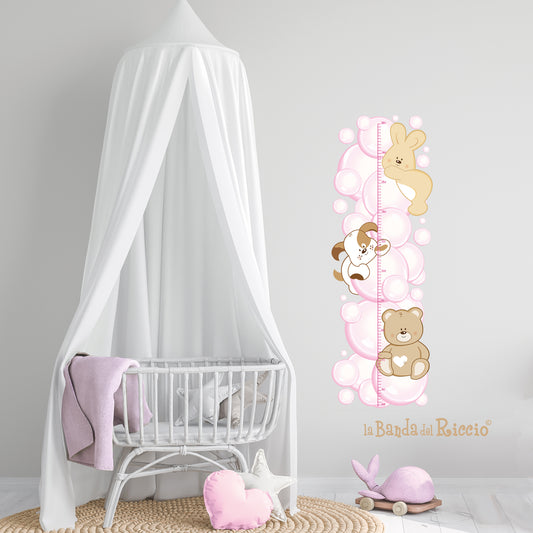 Soap Bubbles height chart