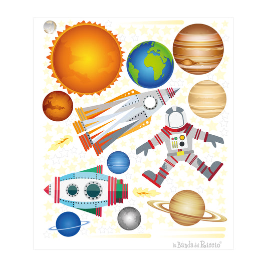 Missione Spaziale Stickers murali