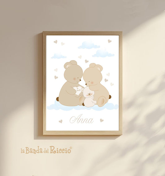 Nursery print Family