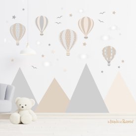 Mountains wall stickers