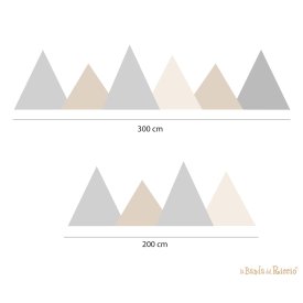 Mountains wall stickers