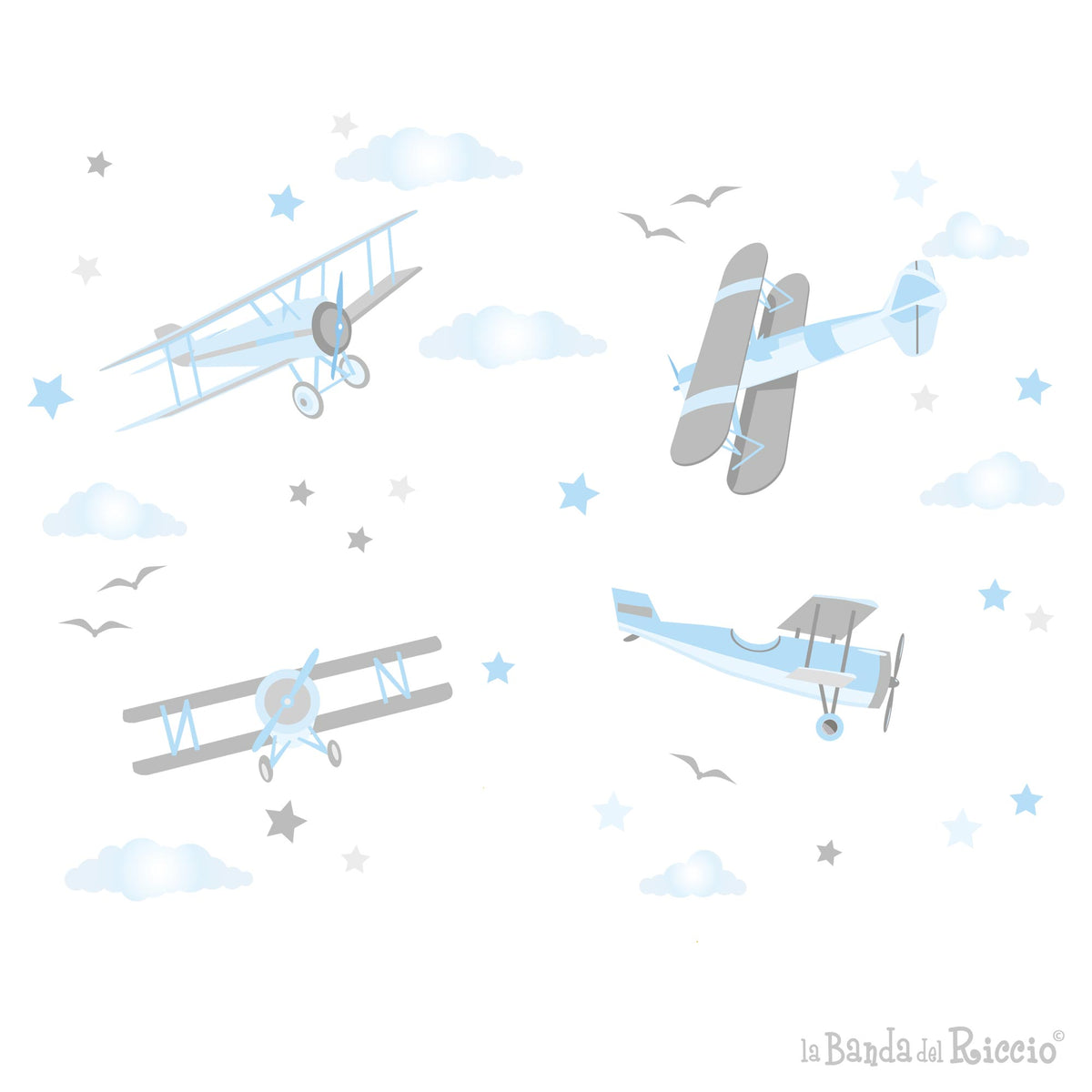 Wall stickers Airplanes
