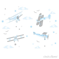 Wall stickers Airplanes