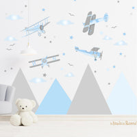 Wall stickers Airplanes