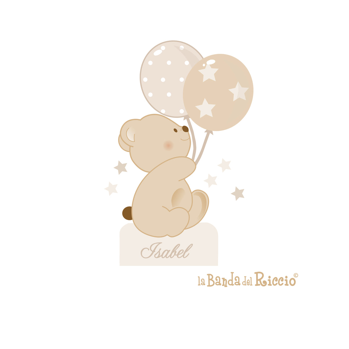 Set Room Bear Balloons
