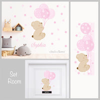 Set Room Bear Balloons