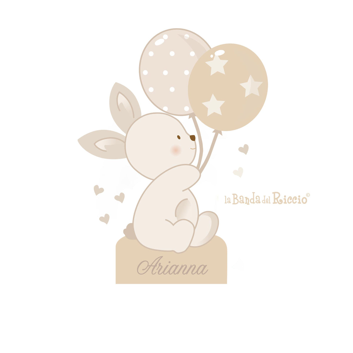 Set Room Bunny Balloons