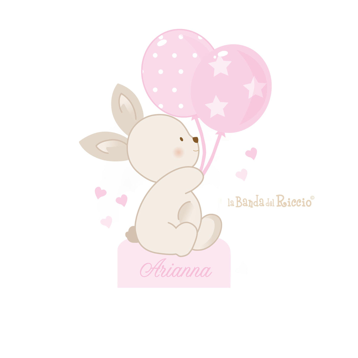 Set Room Bunny Balloons