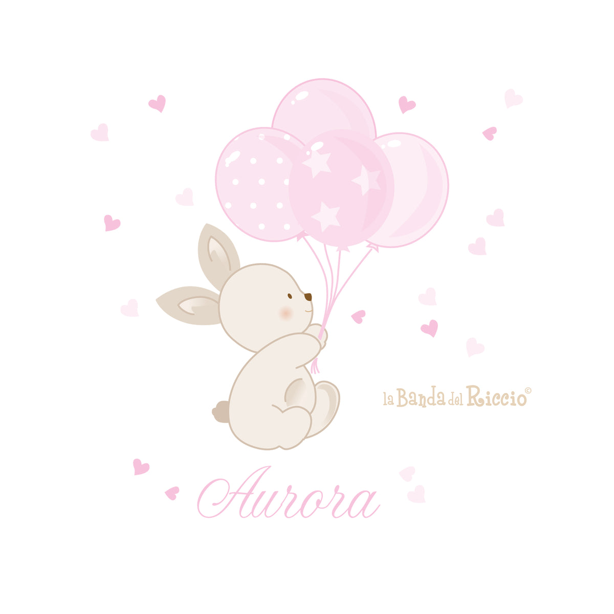 Set Room Bunny Balloons