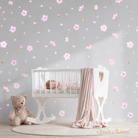 Peach Blossom Pattern Stickers