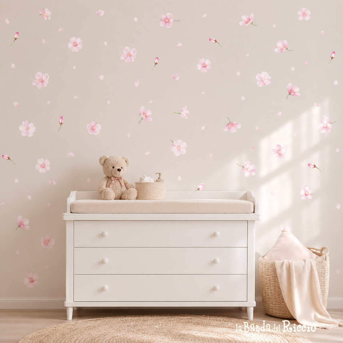 Peach Blossom Pattern Stickers