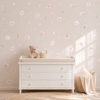Peach Blossom Pattern Stickers