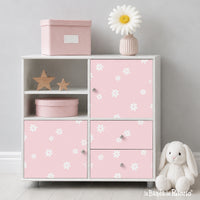 Carte adesive decorative per mobili IKEA KALLAX Margherite