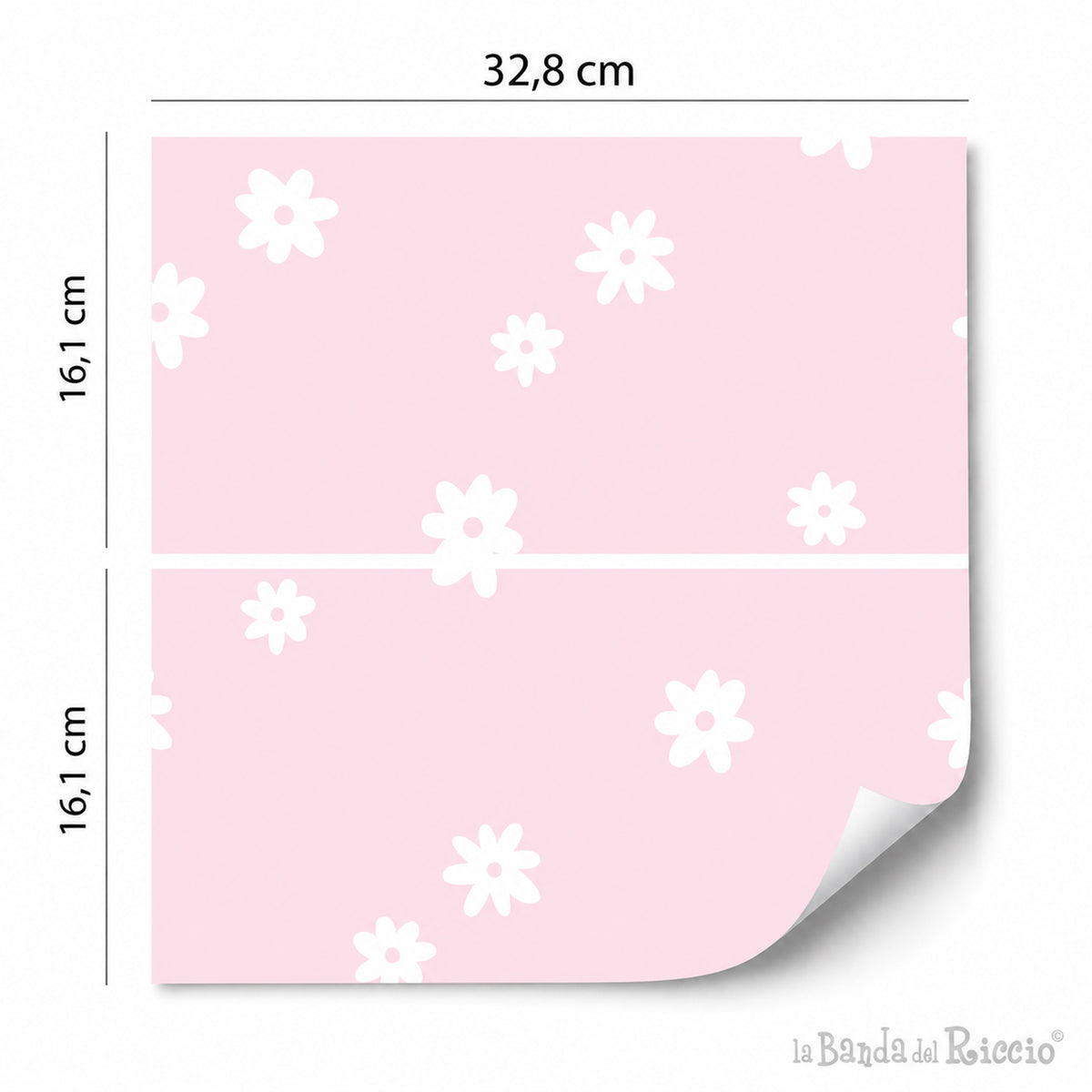 Carte adesive decorative per mobili IKEA KALLAX Margherite