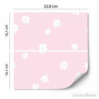 Carte adesive decorative per mobili IKEA KALLAX Margherite