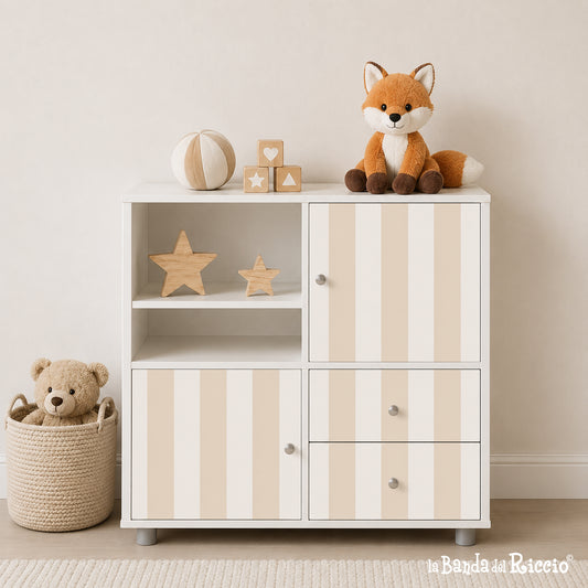 Carte adesive decorative per mobili IKEA KALLAX righe