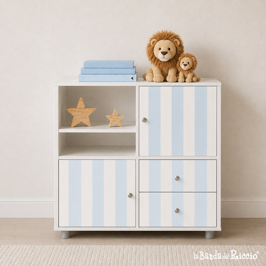 Carte adesive decorative per mobili IKEA KALLAX righe