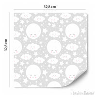 Carte adesive decorative per mobili IKEA KALLAX la Luna Sognante