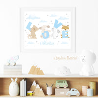 Nursery print Love