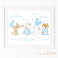Nursery print Love