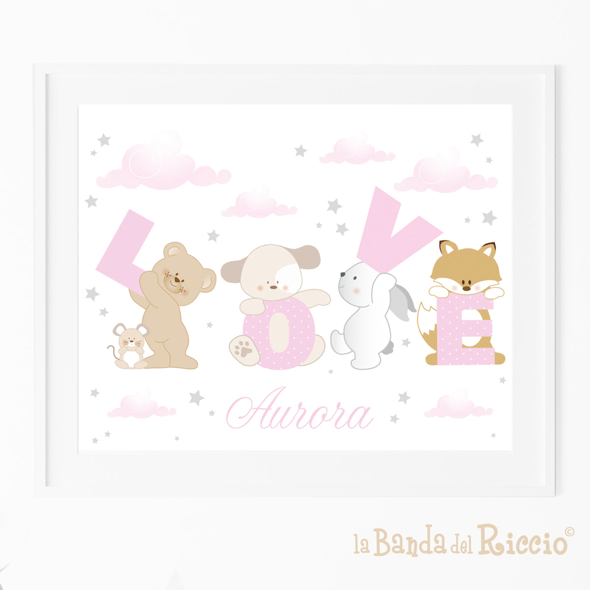Nursery print Love