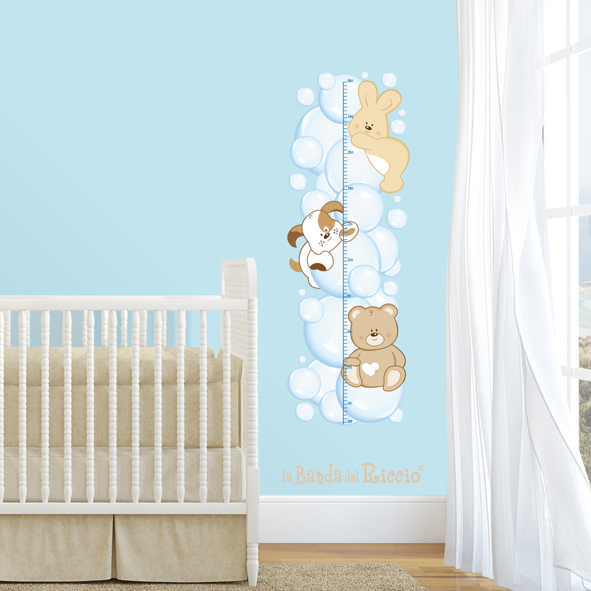 Soap Bubbles height chart