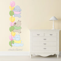 Balloons height chart
