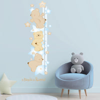 Bears on the stars height chart