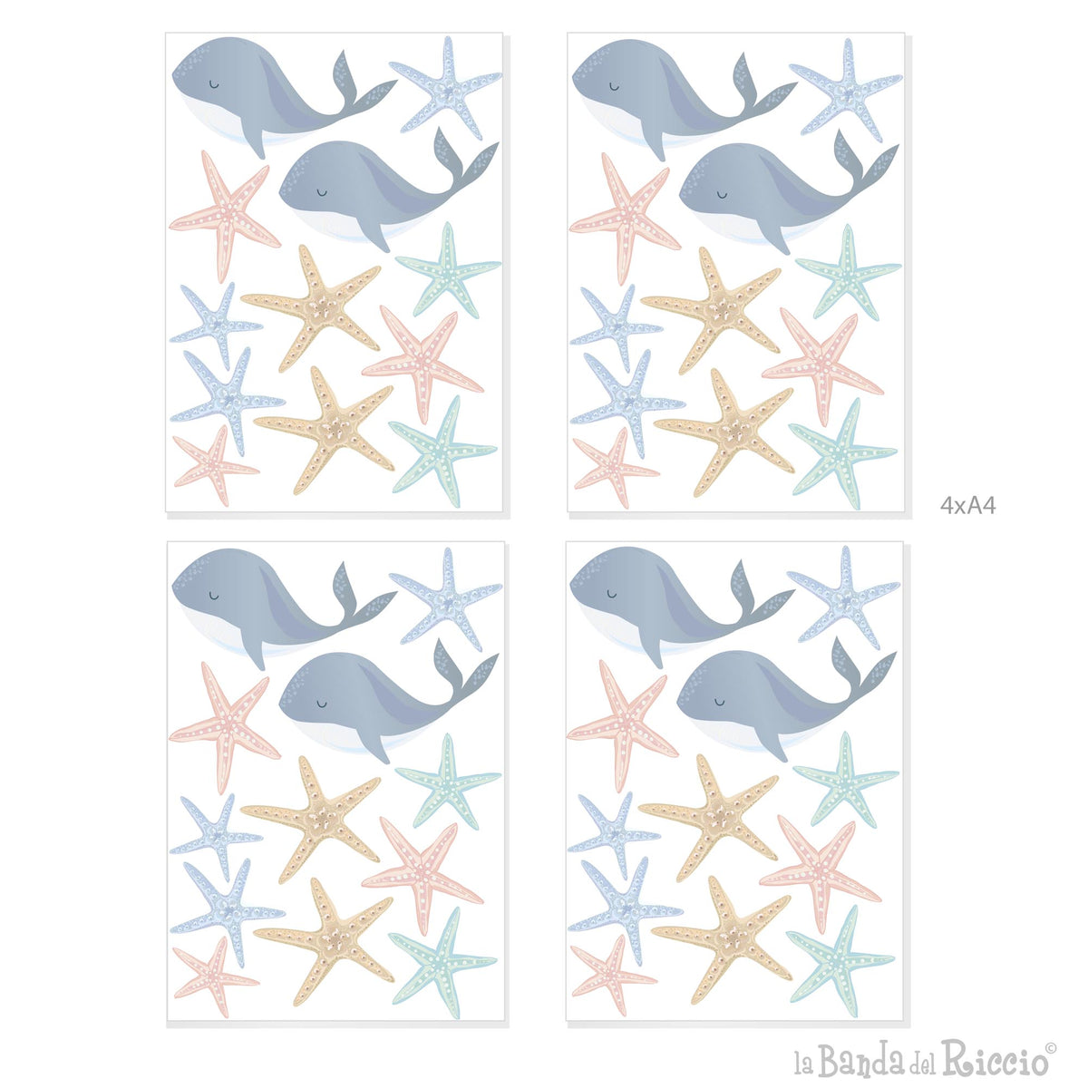Under the Sea Pattern Stickers