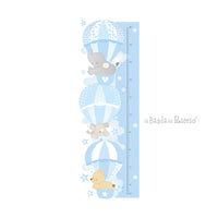 Hot Air Balloons 3 height chart