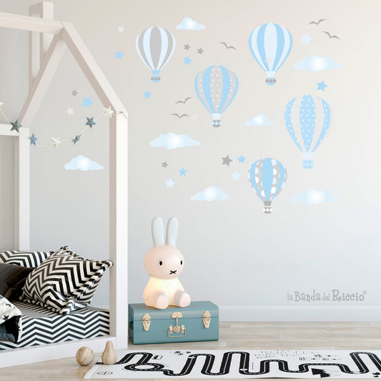 Adesivi murali Hot Air Balloons
