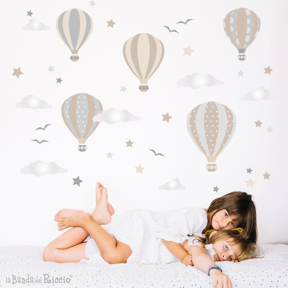 Adesivi murali Hot Air Balloons