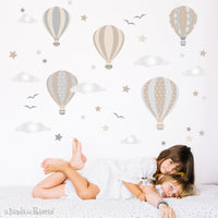 Adesivi murali Hot Air Balloons