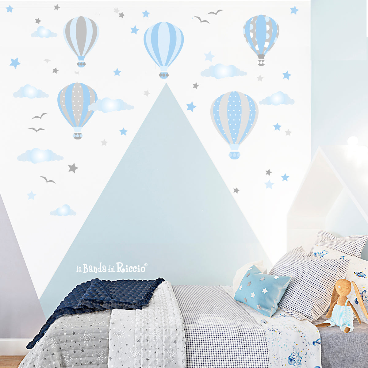Adesivi murali Hot Air Balloons