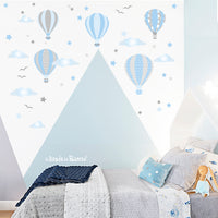 Adesivi murali Hot Air Balloons