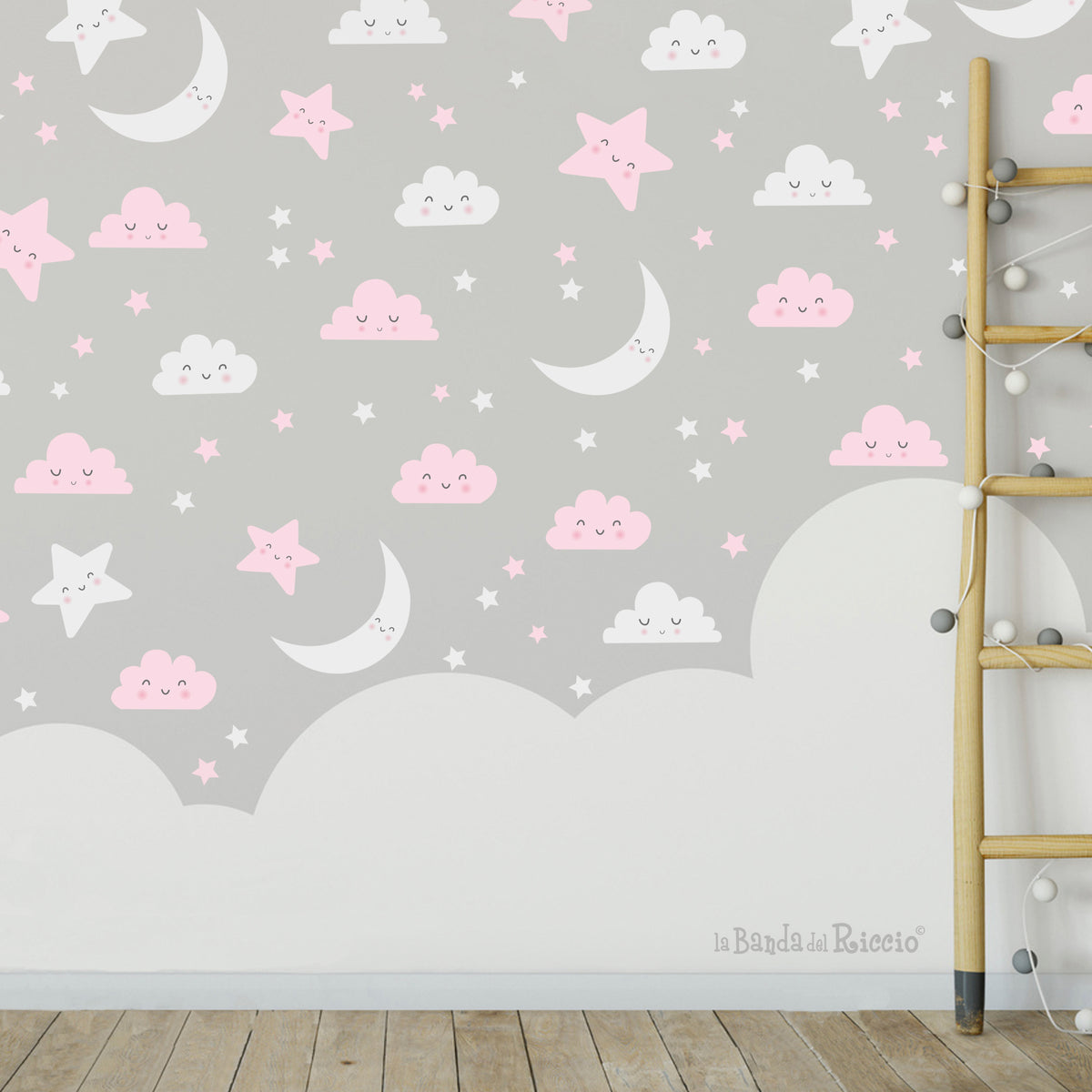 Little Clouds and Stars pattern