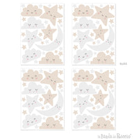 Little Clouds and Stars pattern