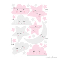 Little Clouds and Stars pattern