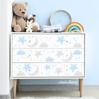 Little Clouds and Stars pattern