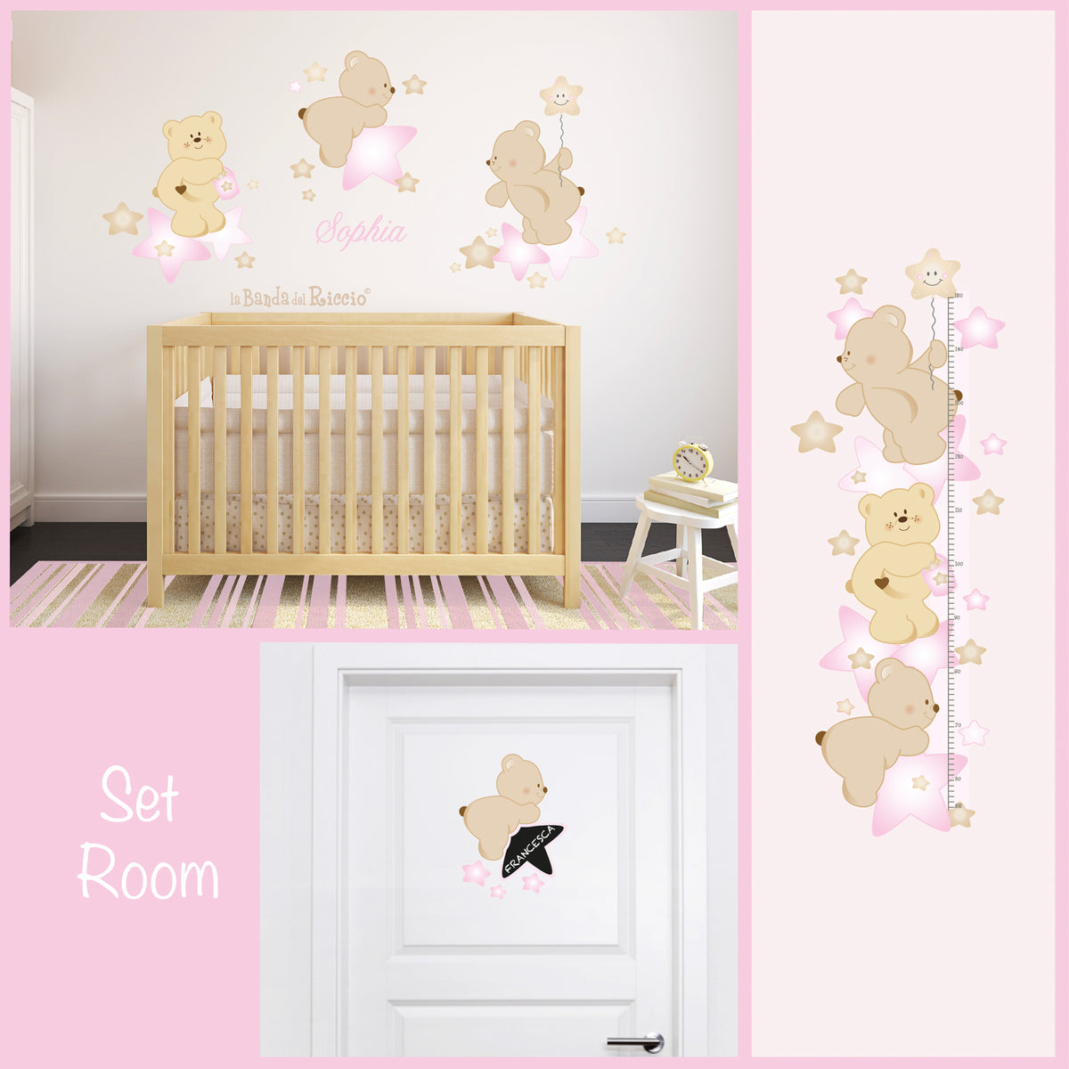 Set Room Orsetti sulle stelle
