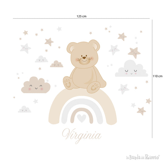 Set Room Orsetto sull' Arcobaleno