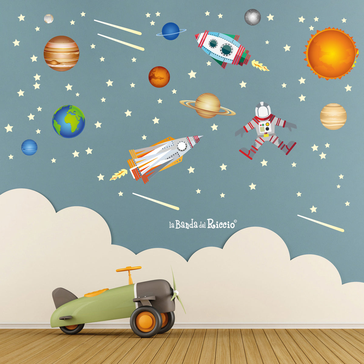 Missione Spaziale Stickers murali