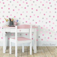 Pattern Pois Acquerello