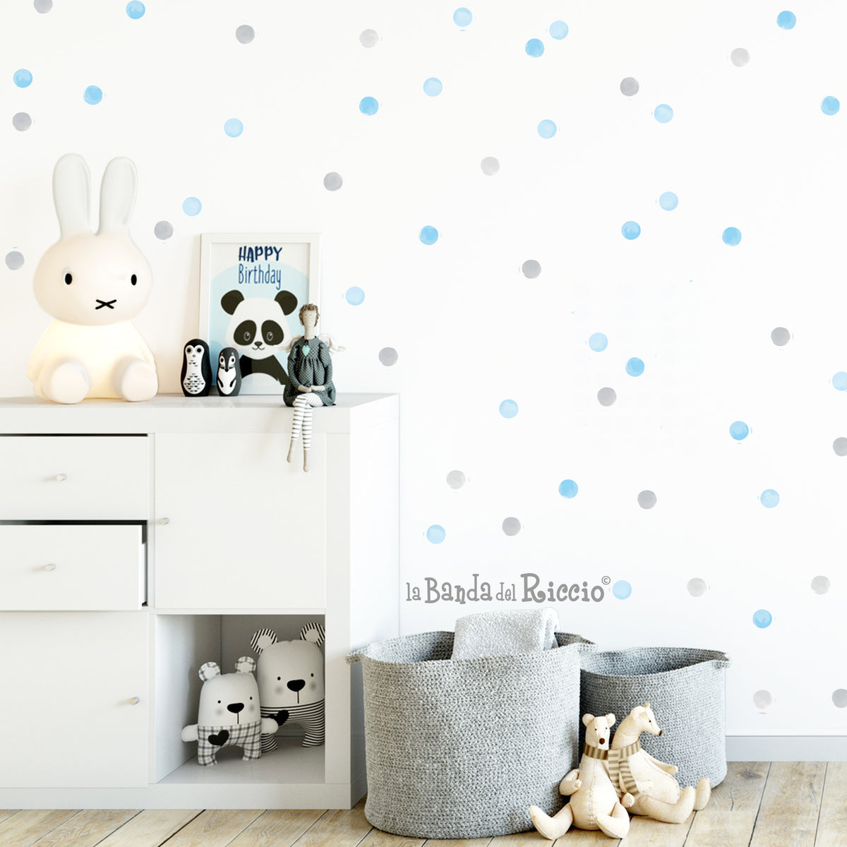 Pattern Pois Acquerello