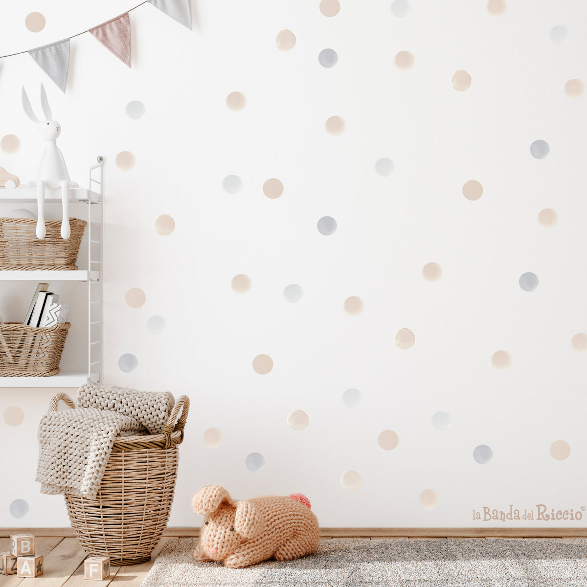 Pattern Pois Acquerello