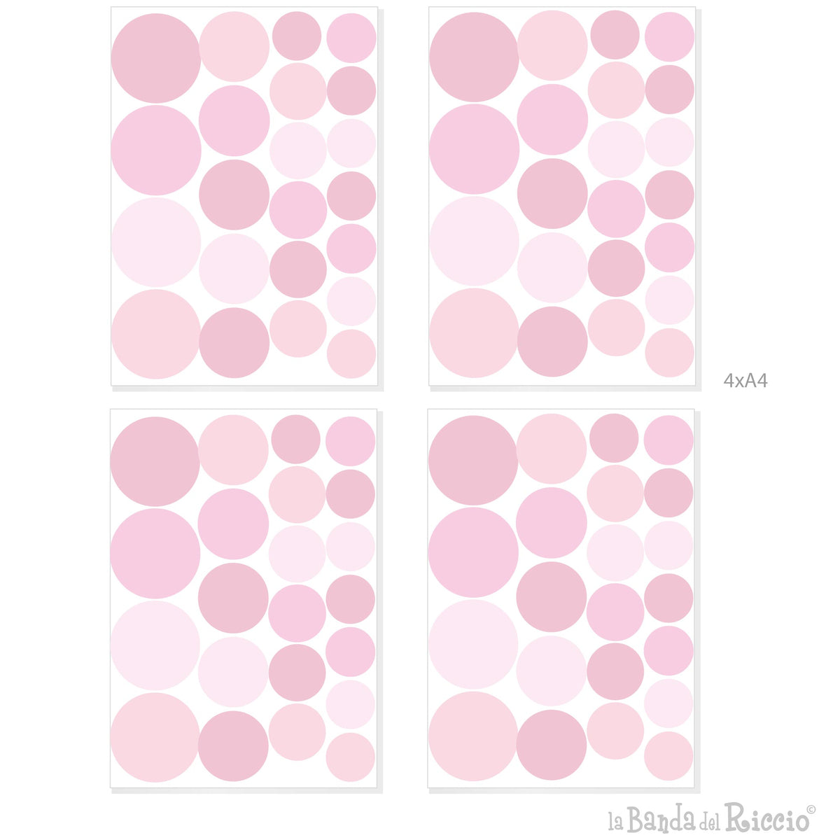 Polka dots Various sizes