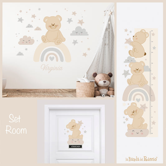 Set Room Orsetto sull' Arcobaleno
