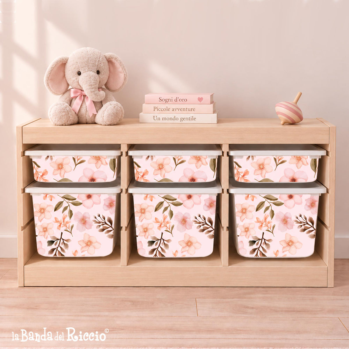 Stickers for Containers IKEA Trofast Bear on the Rainbow