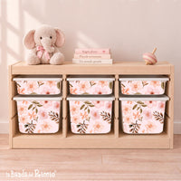 Stickers for Containers IKEA Trofast Bear on the Rainbow