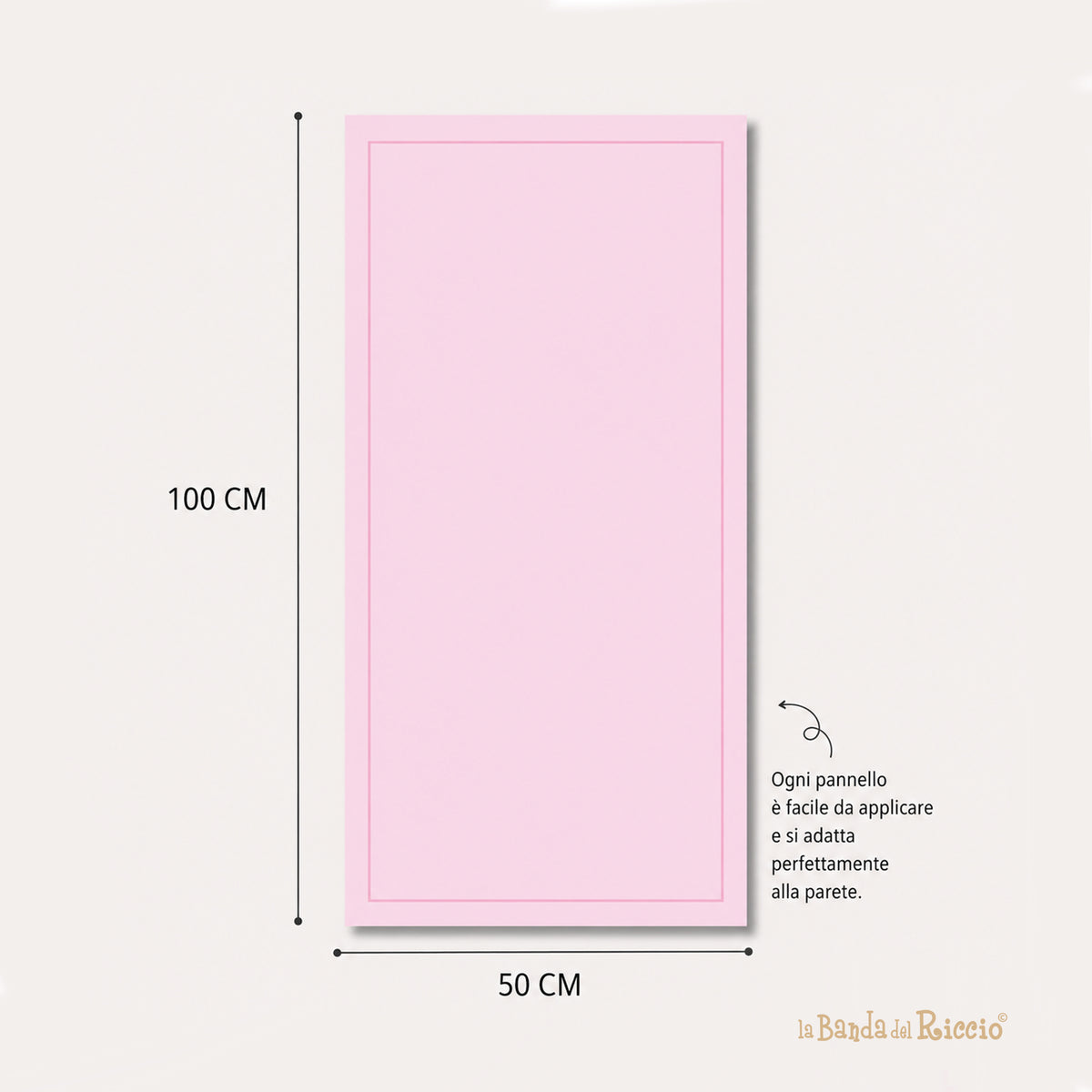 Self-Adhesive Rectangular Wainscoting